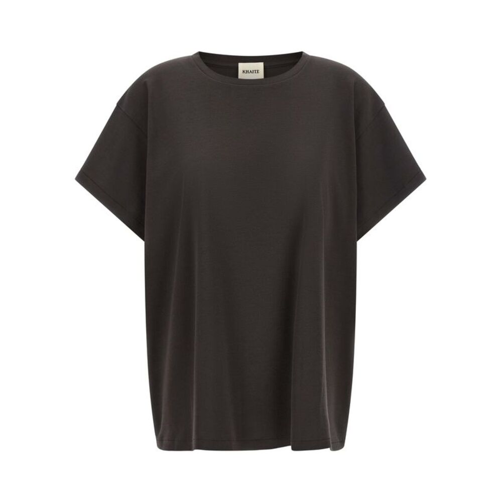 Khaite Gray Cotton Women's T-Shirt